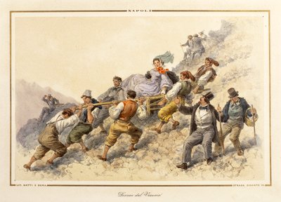 La discesa del Monte Vesuvio da Gatti and Dura