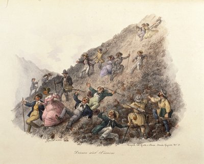 La discesa del Monte Vesuvio da Gatti and Dura