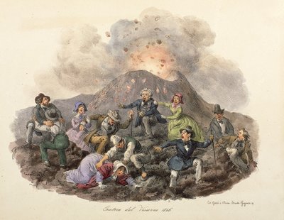 La discesa del Monte Vesuvio da Gatti and Dura