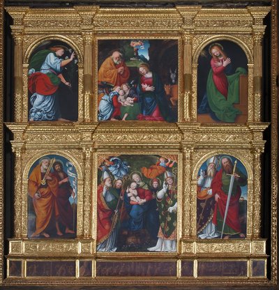 Annunciazione e Natività, 1516 da Gaudenzio Ferrari