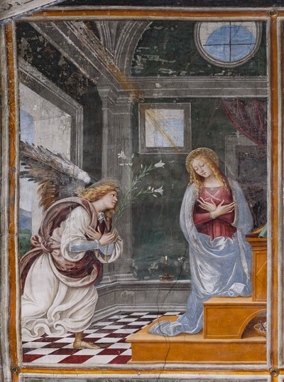 Annunciazione (dettaglio) da Gaudenzio Ferrari