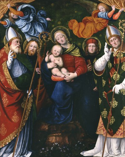 Madonna, Bambino e Santi, 1516 da Gaudenzio Ferrari