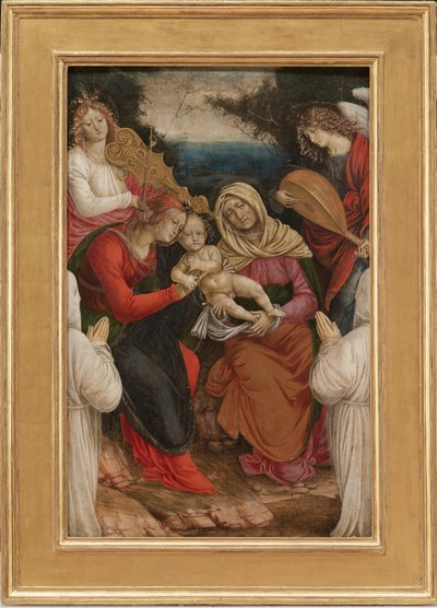 Madonna col Bambino, Sant