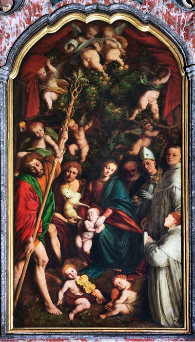 Madonna con santi o Madonna delle arance da Gaudenzio Ferrari
