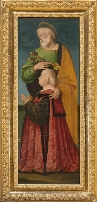 San Pietro e un Donatore da Gaudenzio Ferrari