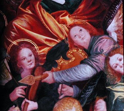 Il concerto degli angeli da Gaudenzio Ferrari
