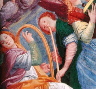 Il concerto degli angeli da Gaudenzio Ferrari