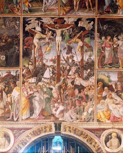 La Crocifissione (dettaglio) da Gaudenzio Ferrari