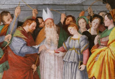 Il matrimonio della Vergine da Gaudenzio Ferrari