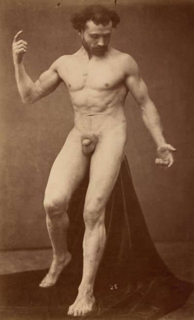 Studio di nudo, anni 