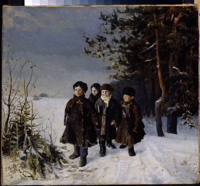 Ritorno da scuola da Gavriil Fyodorovich Rybakov