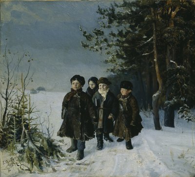 Ritorno da scuola da Gavriil Fyodorovich Rybakov