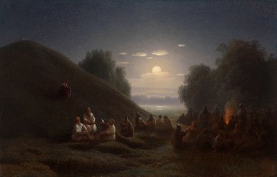 Trizna dalla serie di Santa Olga da Gavril Pavlovich Kondratenko