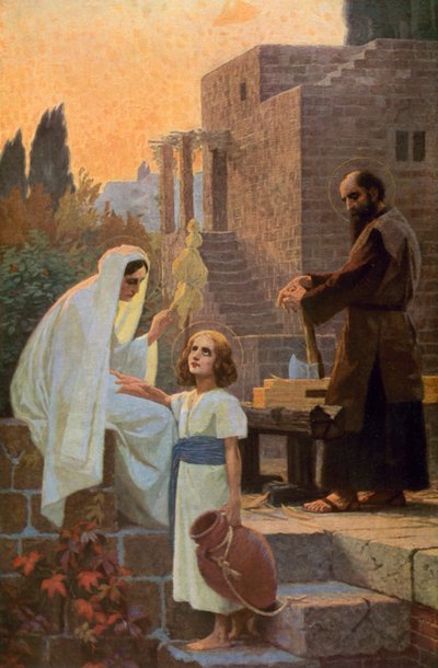 La Sacra Famiglia da Gebhard Fugel