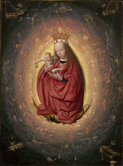 La glorificazione della Vergine, 1490-1495 da Geertgen Tot sint Jans
