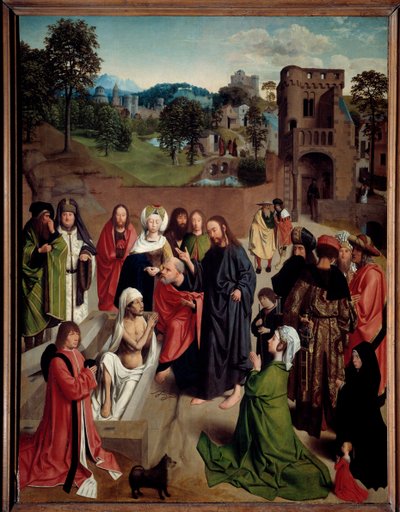 La resurrezione di Lazzaro da Geertgen Tot sint Jans