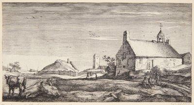 La nuova chiesa a Muiderberg da Geertruyt Roghman