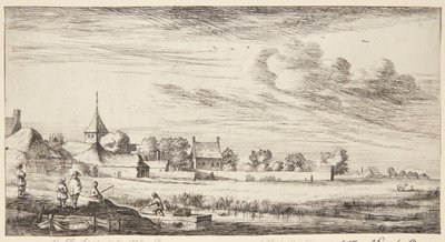 Sloterdijk visto da ovest da Geertruyt Roghman