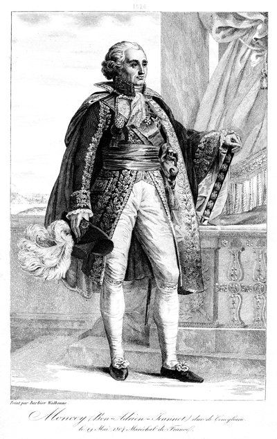 Bon Adrien Jeannot de Moncey, Maresciallo di Francia da Geille