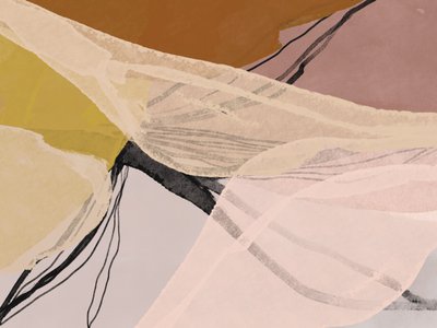 Strati astratti e terrosi da Gemma Bardot