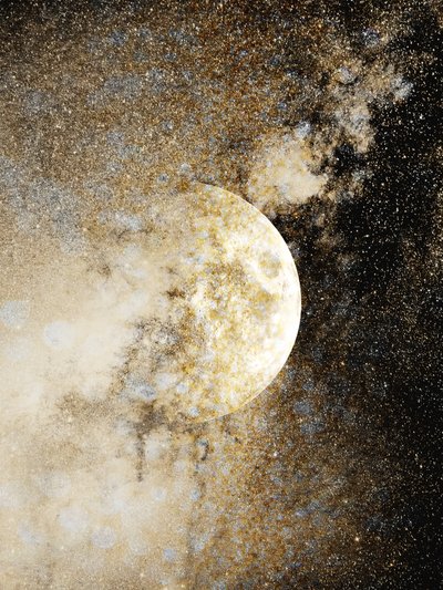 Luna dorata scintillante da Gemma Bardot