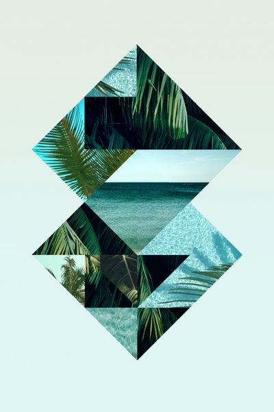 Geometria degli oceani tropicali da Gemma Bardot