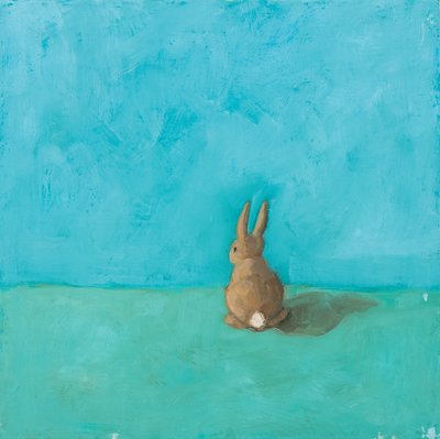 Little Bun, 2018 (olio su tavola) da Genevieve French