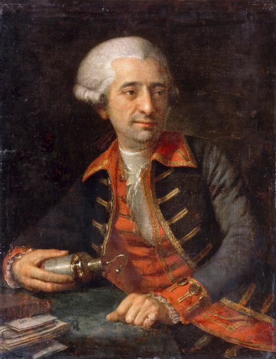 Ritratto di Antoine-Laurent Lavoisier da Geneviève Brossard de Beaulieu