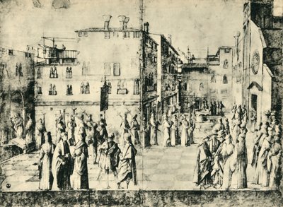 Processione a Venezia, metà-fine XV secolo, 1943 da Gentile Bellini