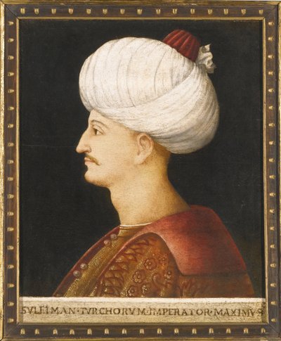 Sultano Solimano I il Magnifico, c. 1520 da Gentile Bellini