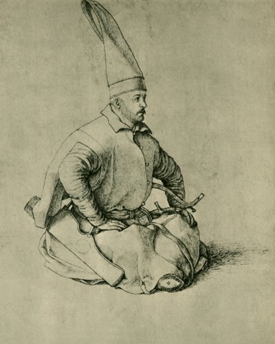 Giannizzero turco, 1479-1481, 1943 da Gentile Bellini