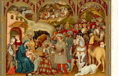 Adorazione dei Magi da Gentile da Fabriano