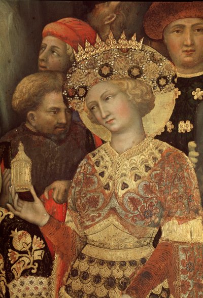 Adorazione dei Magi (dettaglio) da Gentile da Fabriano