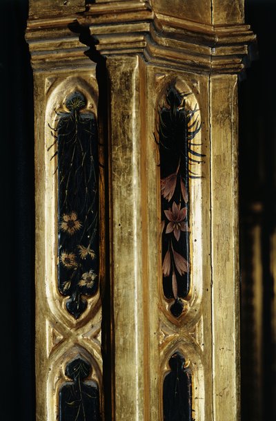 Adorazione dei Magi (dettaglio della cornice) da Gentile da Fabriano