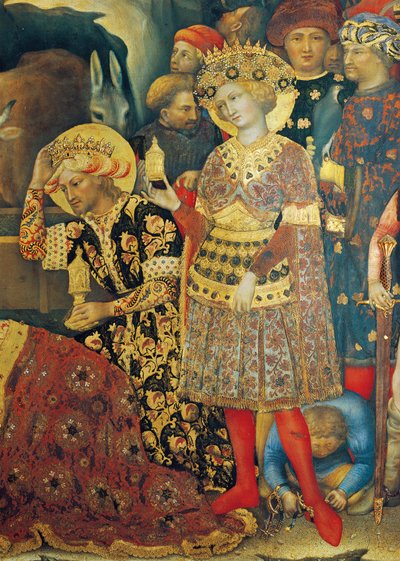 Adorazione dei Magi (dettaglio) da Gentile da Fabriano