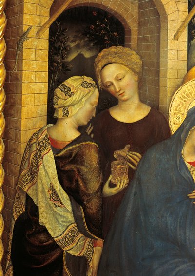 Adorazione dei Magi (dettaglio) da Gentile da Fabriano