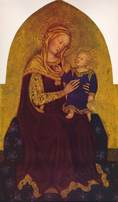 Madonna col Bambino da Gentile da Fabriano