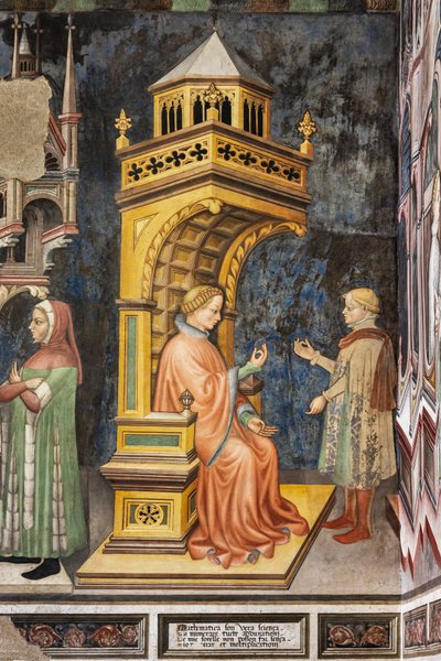 La Sala delle Arti Liberali e dei Pianeti da Gentile da Fabriano