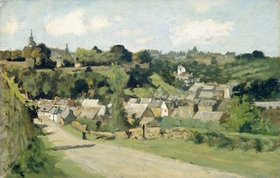 Veduta di Dinant da Geo Poggenbeek