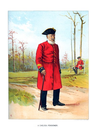 Pensionato di Chelsea, c1890 da Geoffrey Douglas Giles