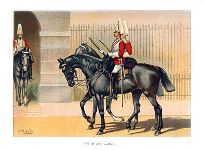 Le 1st Life Guards, c1890 da Geoffrey Douglas Giles