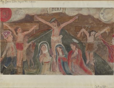 Stazione della Croce n. 12: Gesù muore sulla croce da Geoffrey Holt