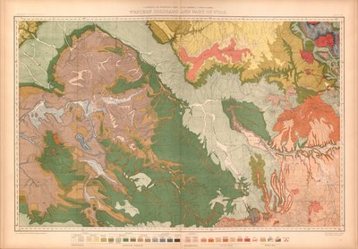 Atlante geologico e geografico del Colorado e di porzioni di territorio adiacente da Geological And Geographical Survey Of The Territories