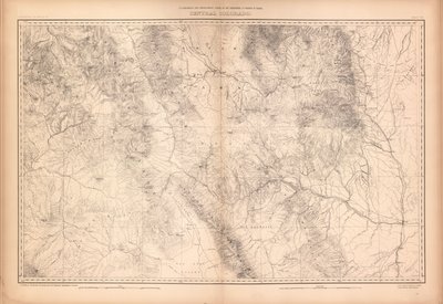 Atlante geologico e geografico del Colorado e porzioni del territorio adiacente da Geological And Geographical Survey Of The Territories