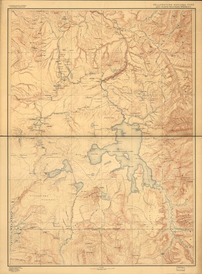 Parco Nazionale di Yellowstone e nord-ovest del Wyoming da Geological Survey