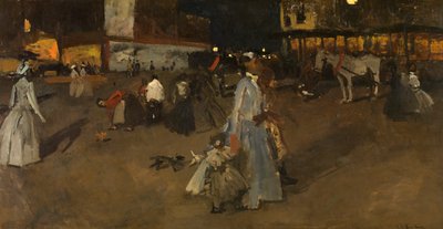 Una Sera sulla Diga di Amsterdam da Georg Hendrik Breitner