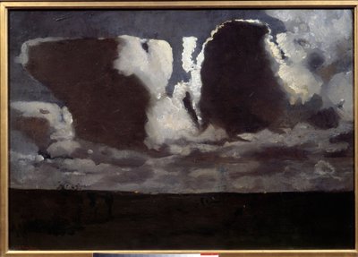 Chiaro di luna. Dipinto di George Hendrick Breitner da Georg Hendrik Breitner