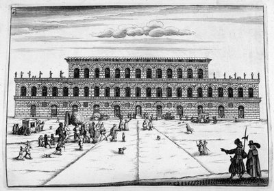 Progetto di castello da Georg Andreas Bockler