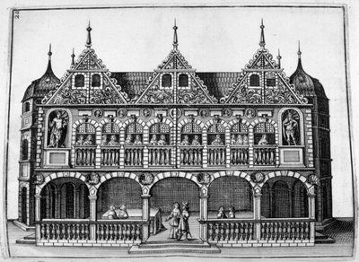 Progetto di castello da Georg Andreas Bockler