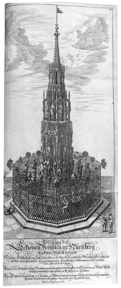 Pagina del titolo di Architectura Curiosa Nova da Georg Andreas Bockler